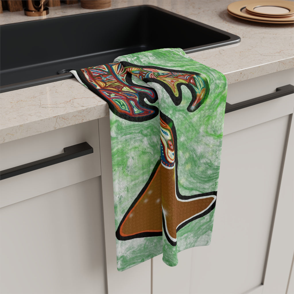 Bigfoot Tea Towel