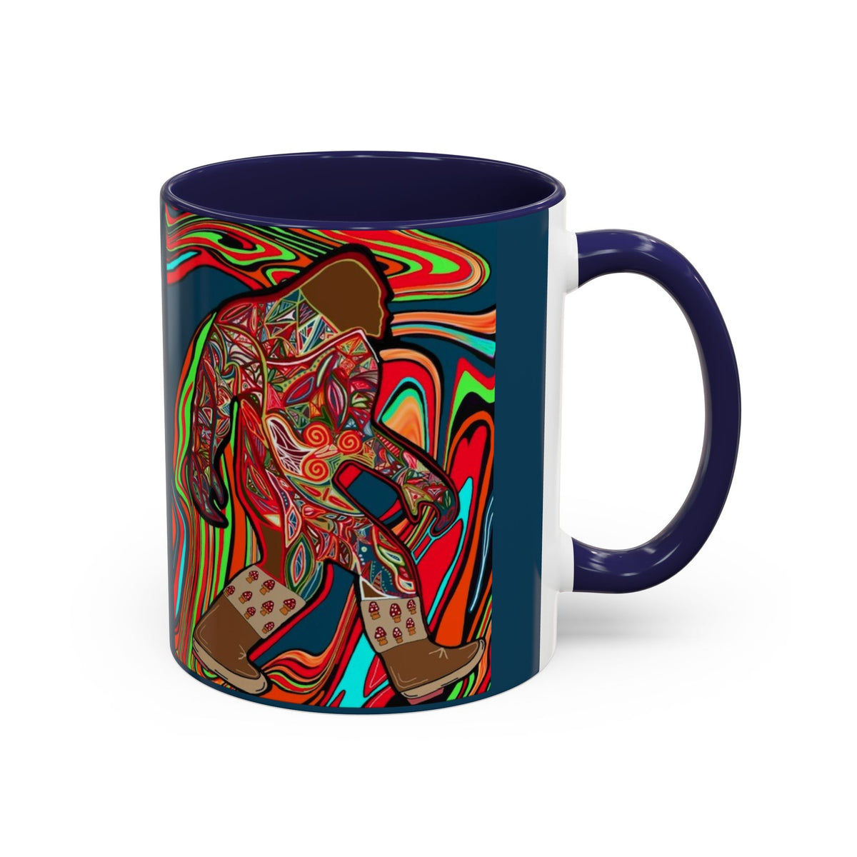 Bigfoot I Mushroom Boots Coffee Mug