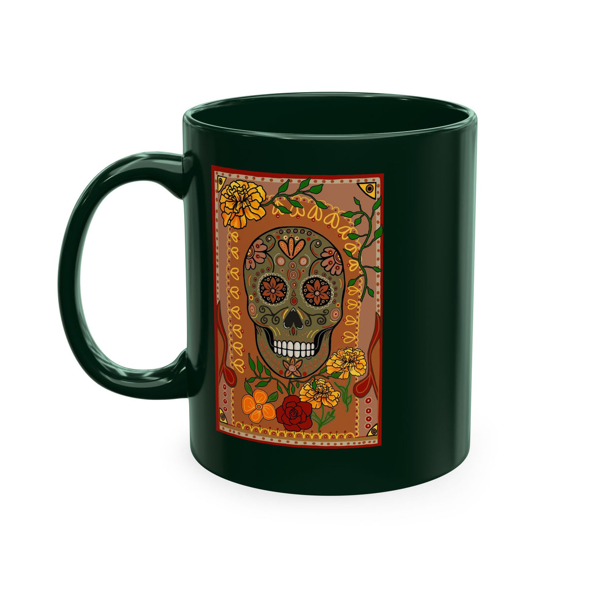 Sugar Skull Ceramic mug
