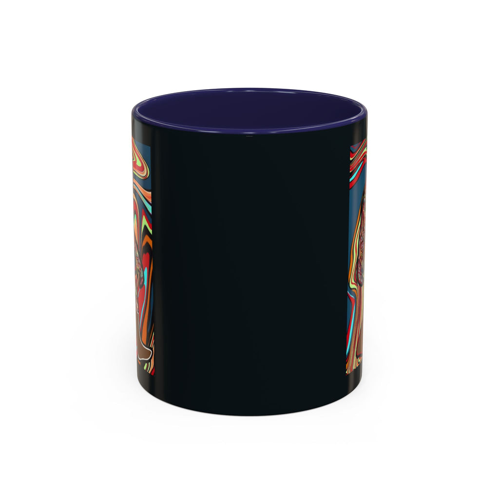 Colorful Bigfoot Accent Coffee Mug