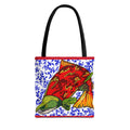 Salmon Art Tote Bag -  For Fishing Lovers Enthusiasts