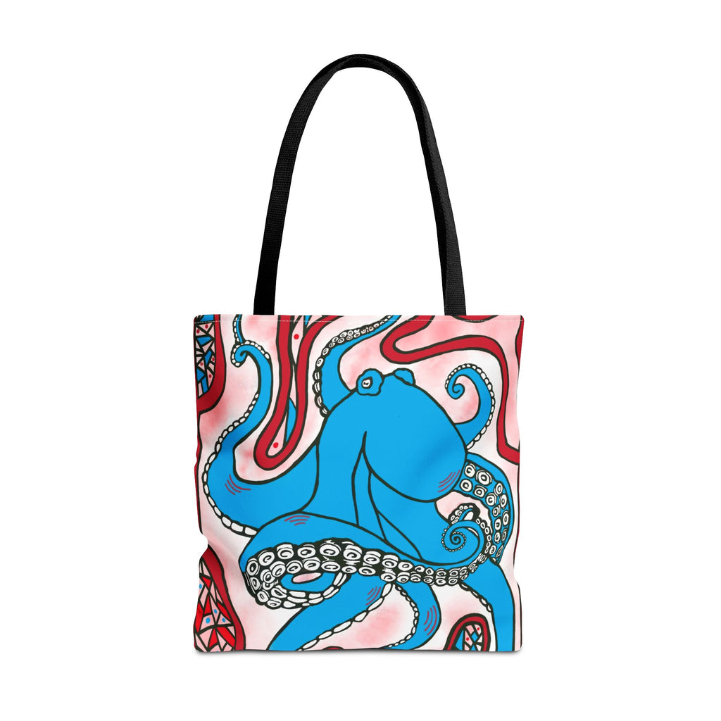 Colorful Octopus Tote Bag - Vibrant Art for Ocean Lovers