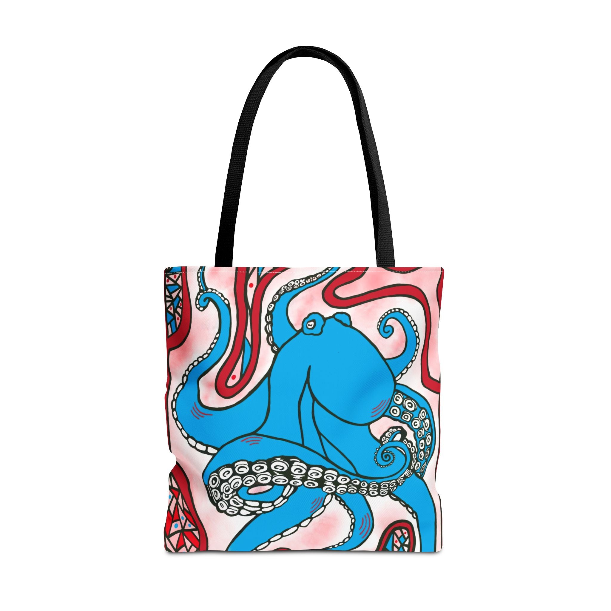 Colorful Octopus Tote Bag - Vibrant Art for Ocean Lovers