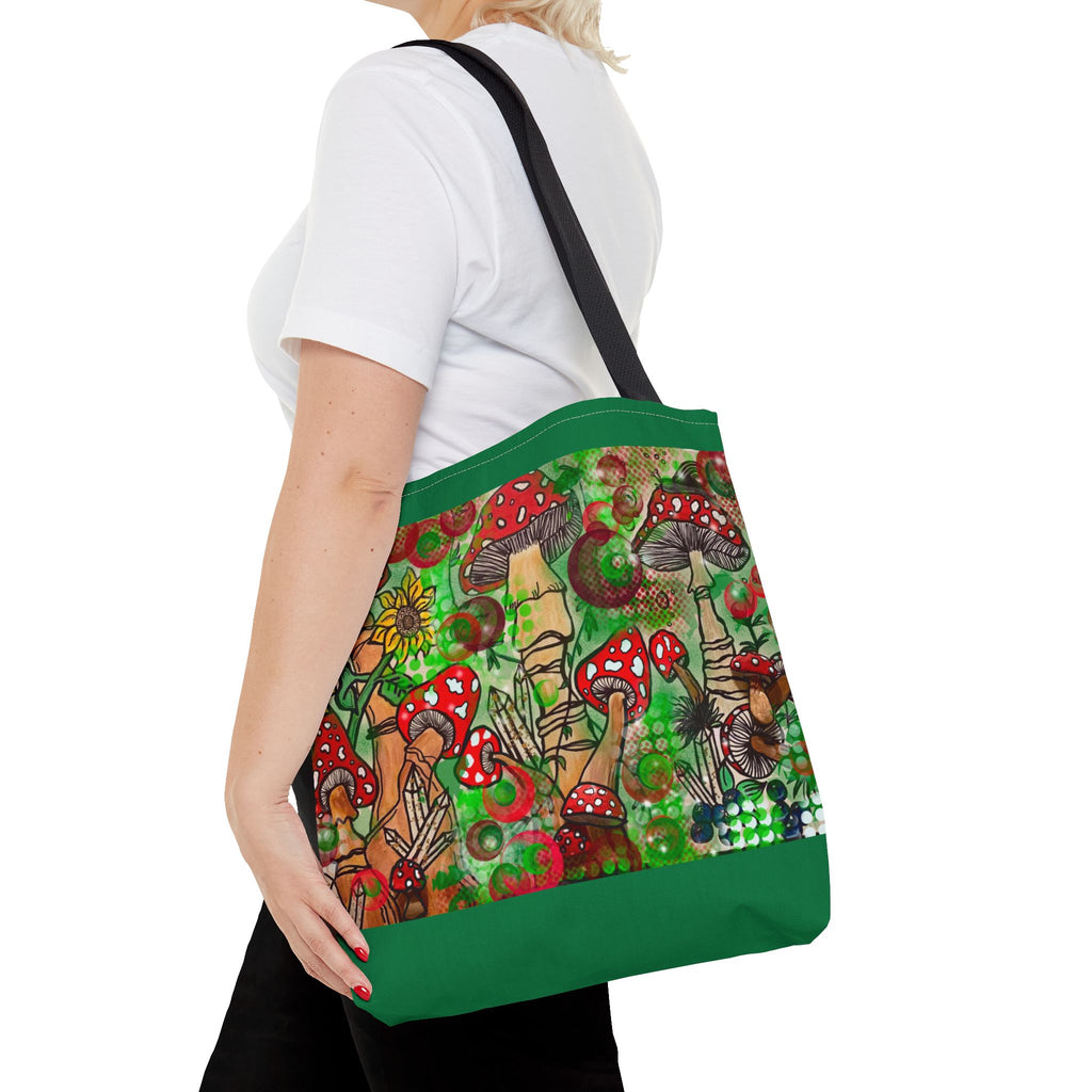 Vibrant Mushroom Tote Bag