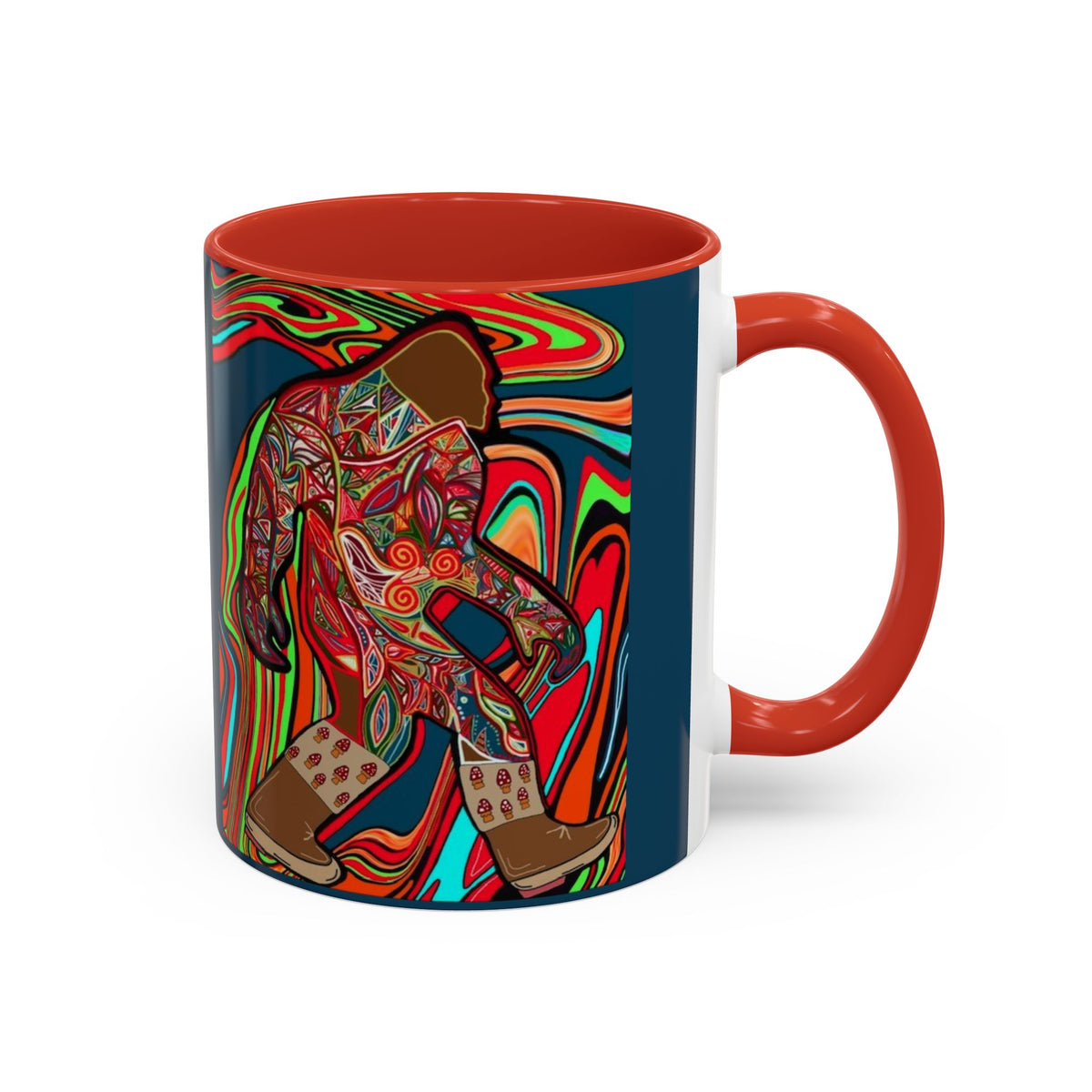 Bigfoot I Mushroom Boots Coffee Mug
