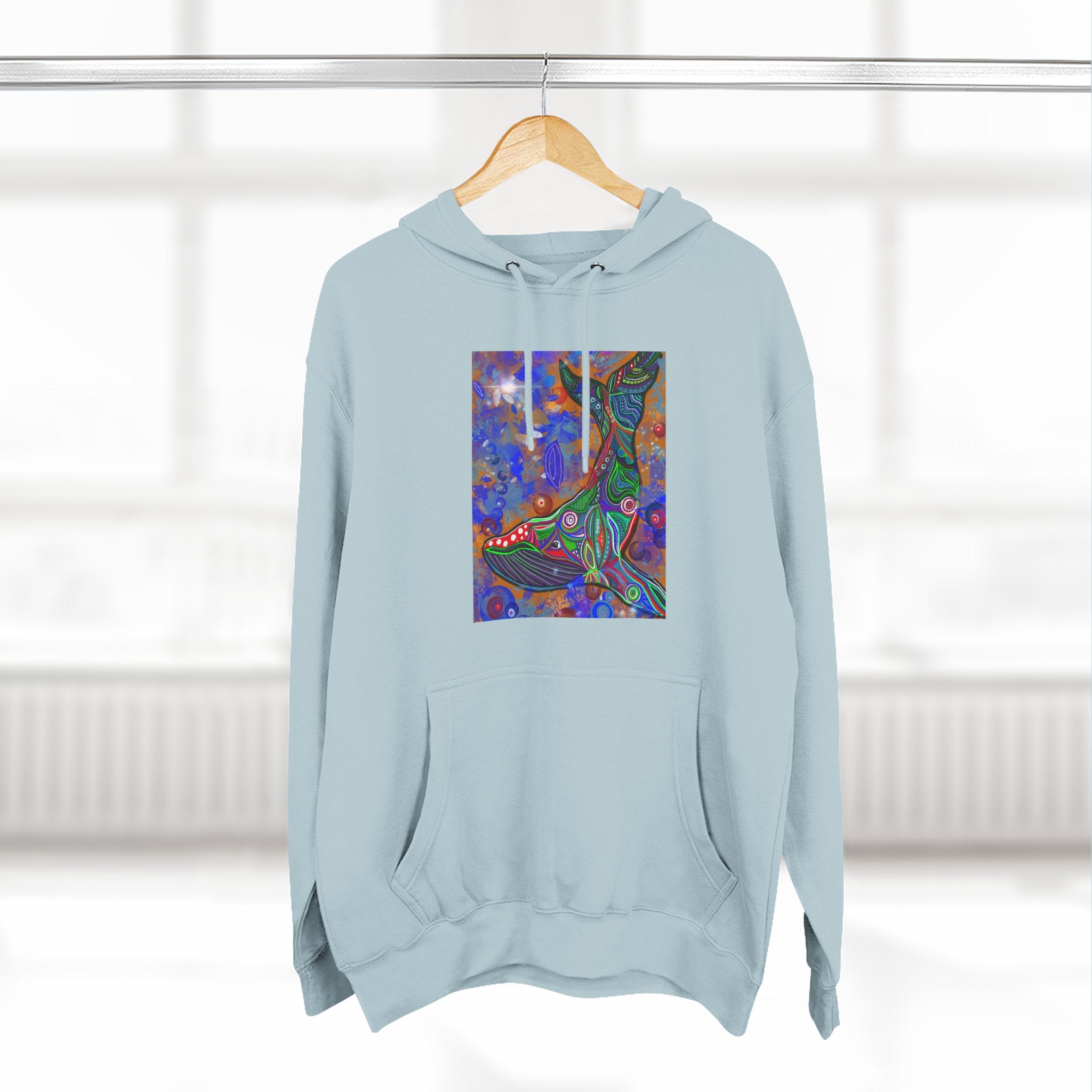 Whale Art Hoodie