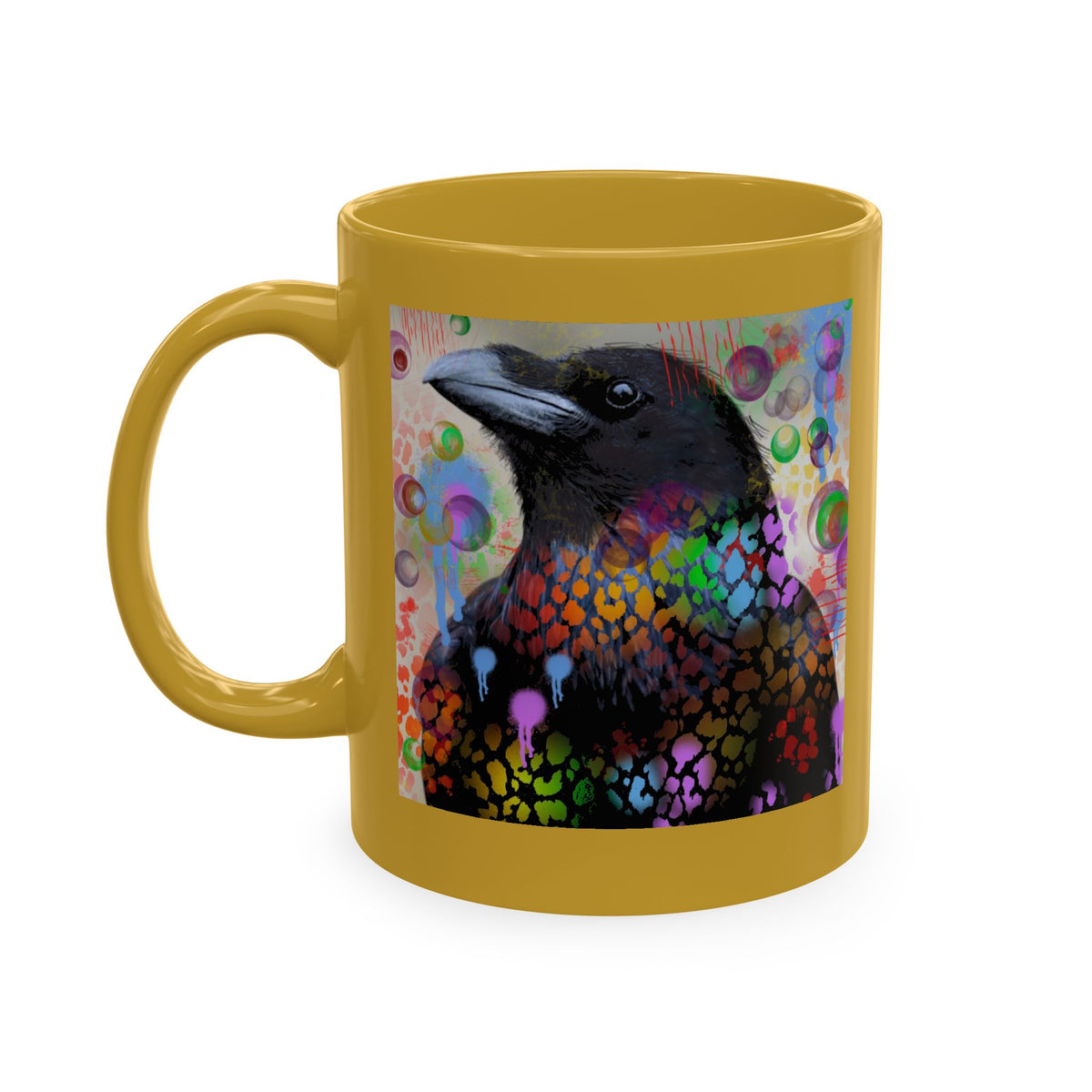 Colorful Raven