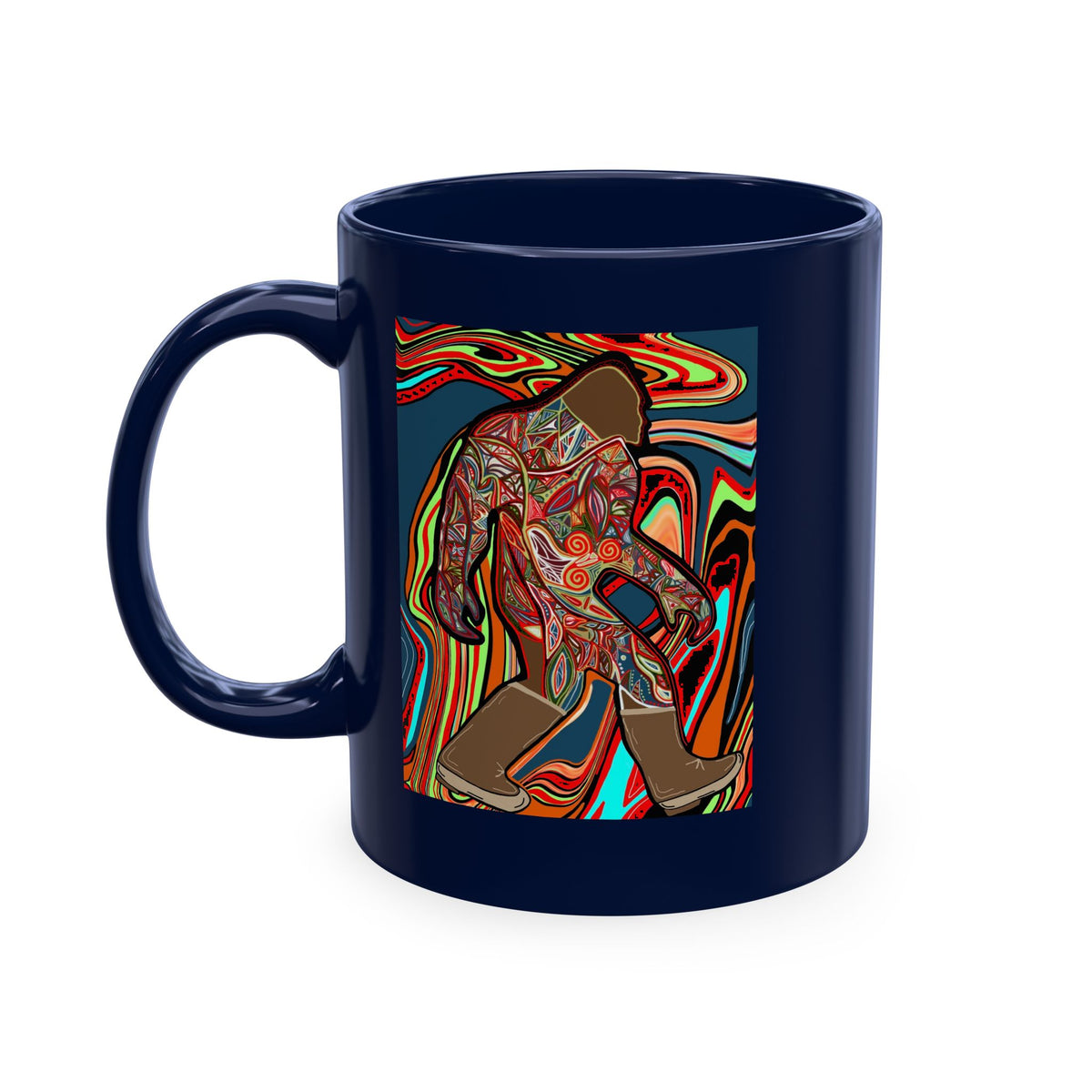 Bigfoot Art Coffee Mug