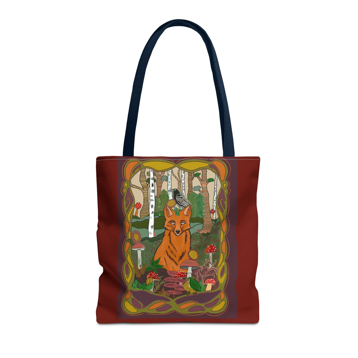 Fox Forest Tote Bag