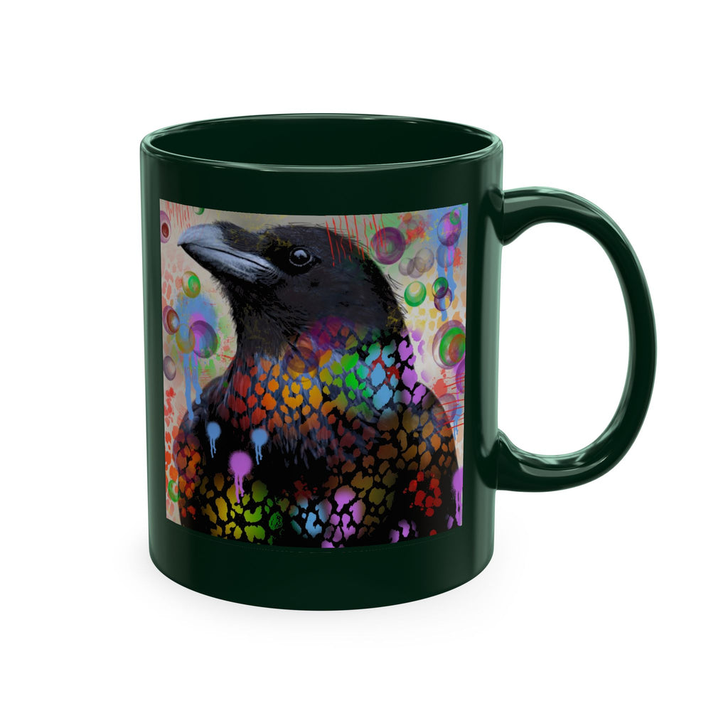 Colorful Raven