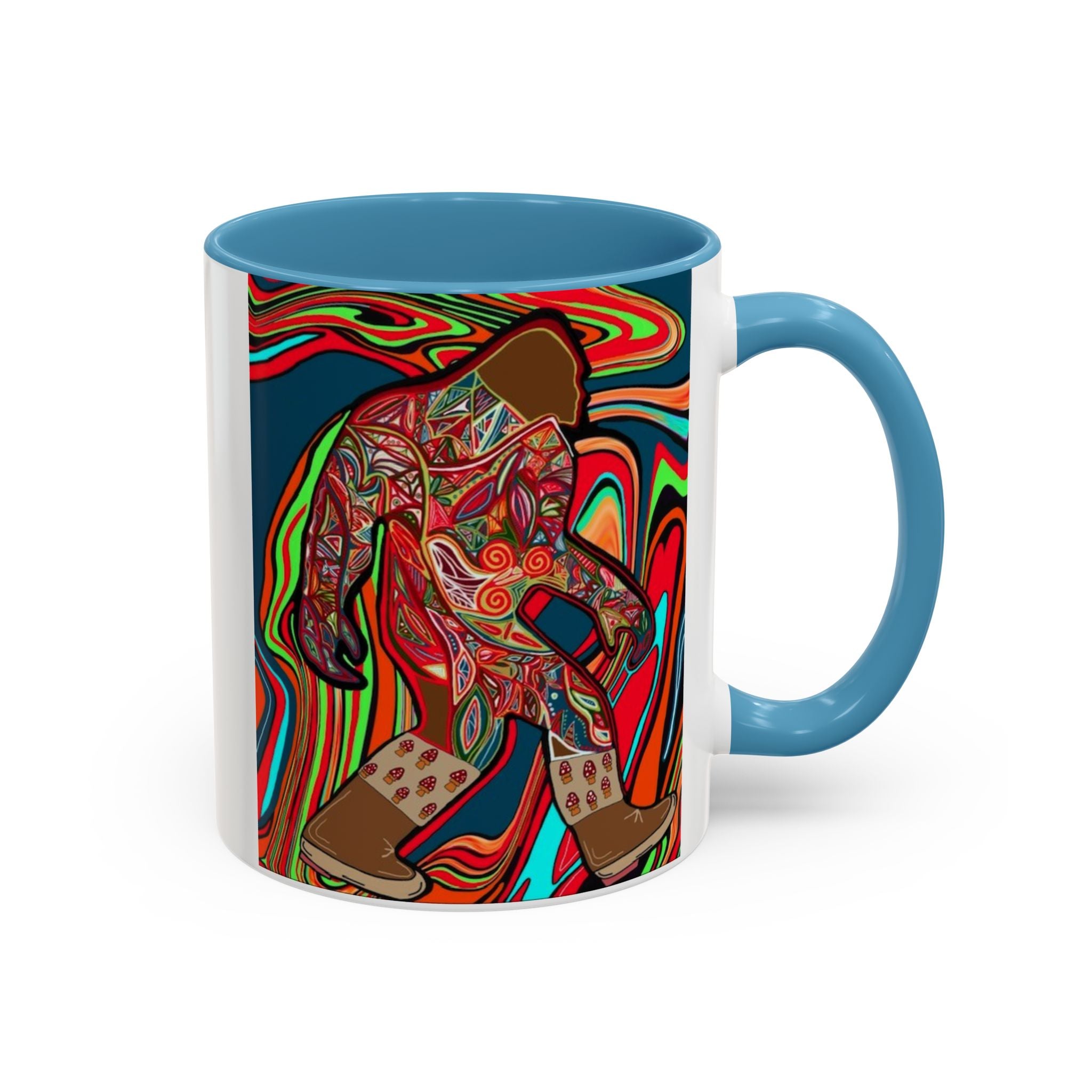 Bigfoot I Mushroom Boots Coffee Mug