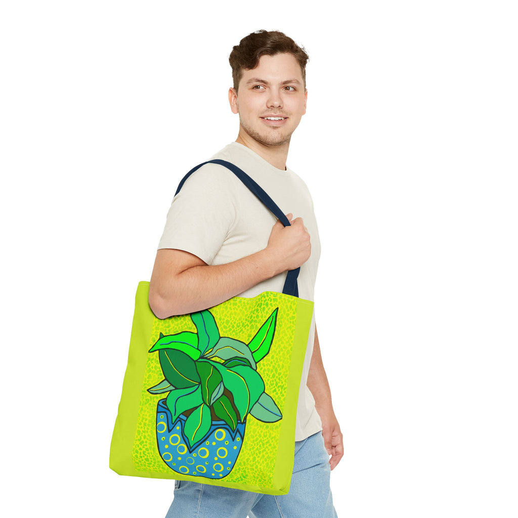 Plant Print Tote