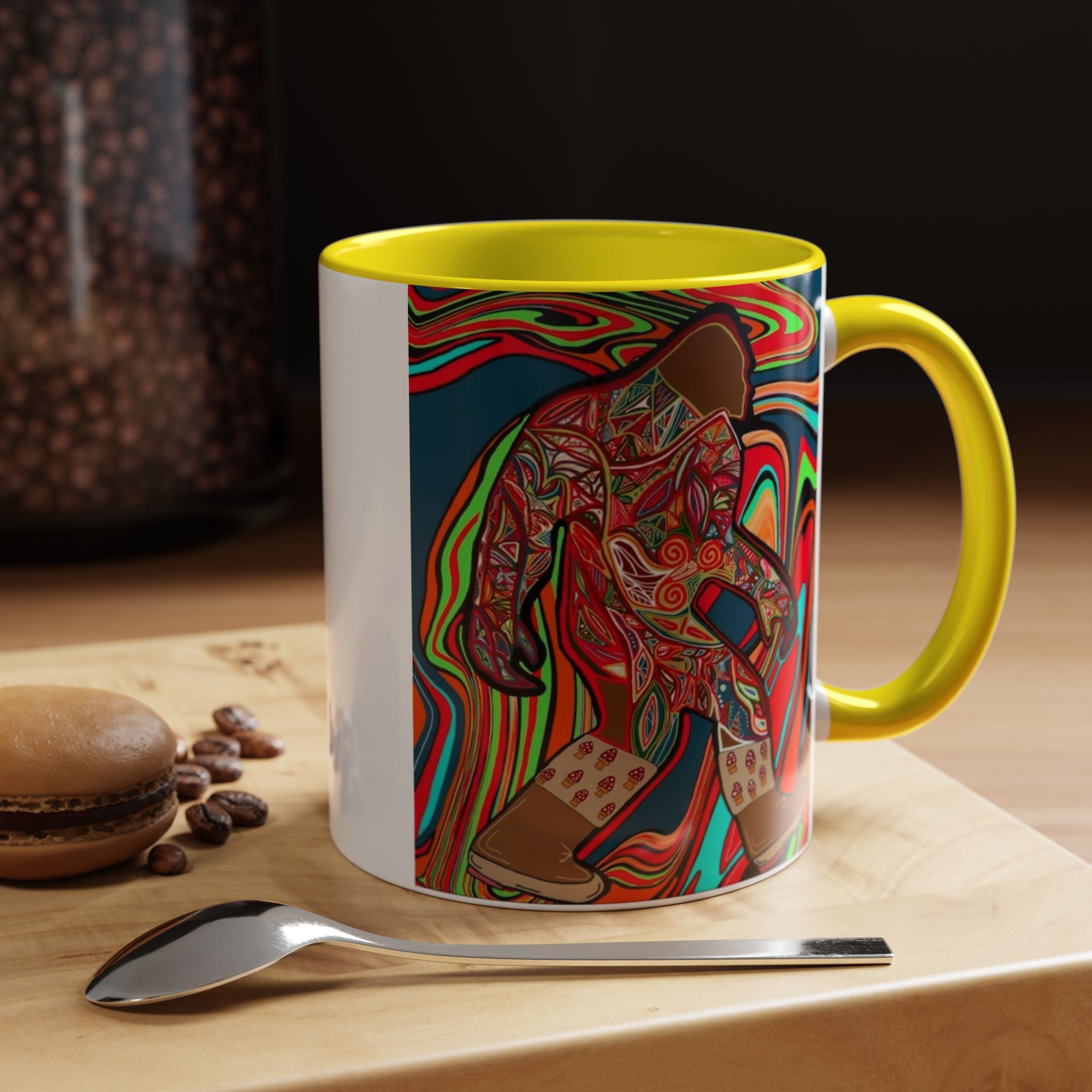 Bigfoot I Mushroom Boots Coffee Mug