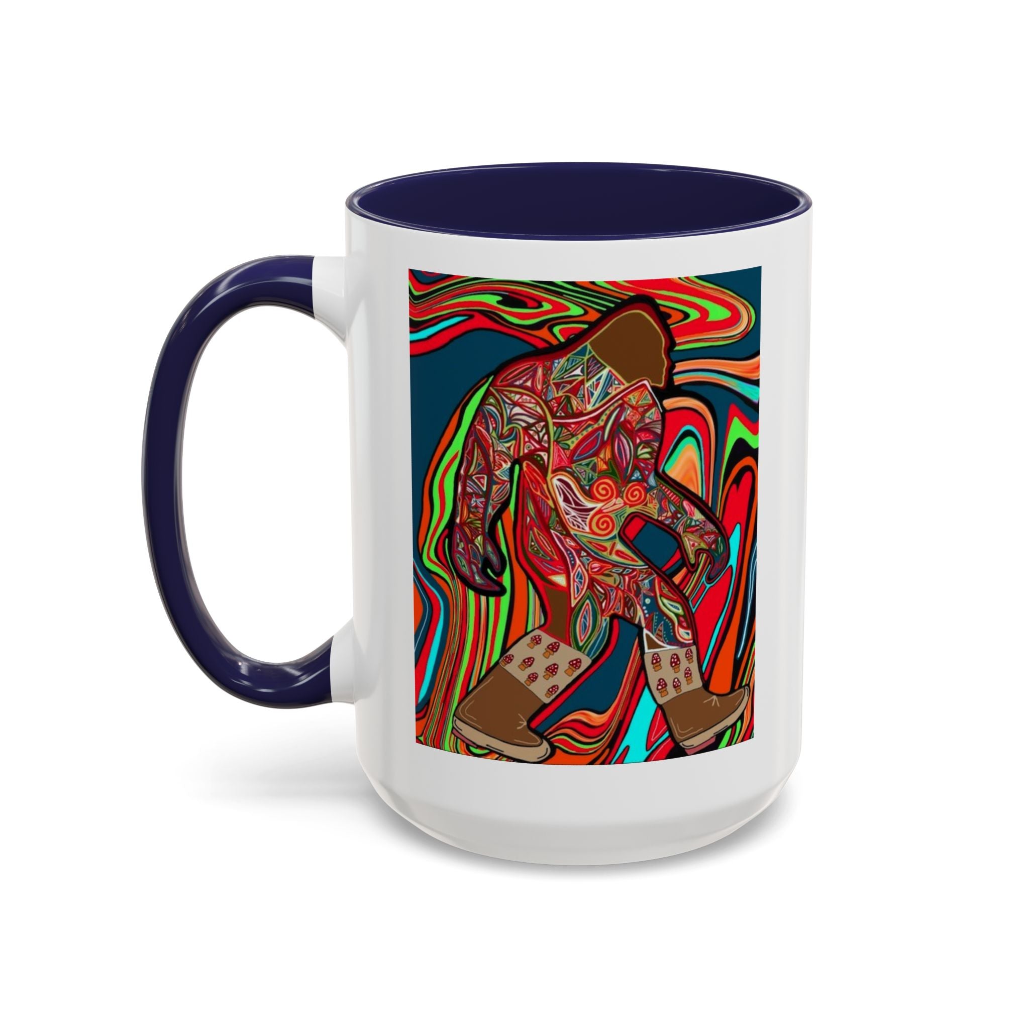 Bigfoot I Mushroom Boots Coffee Mug
