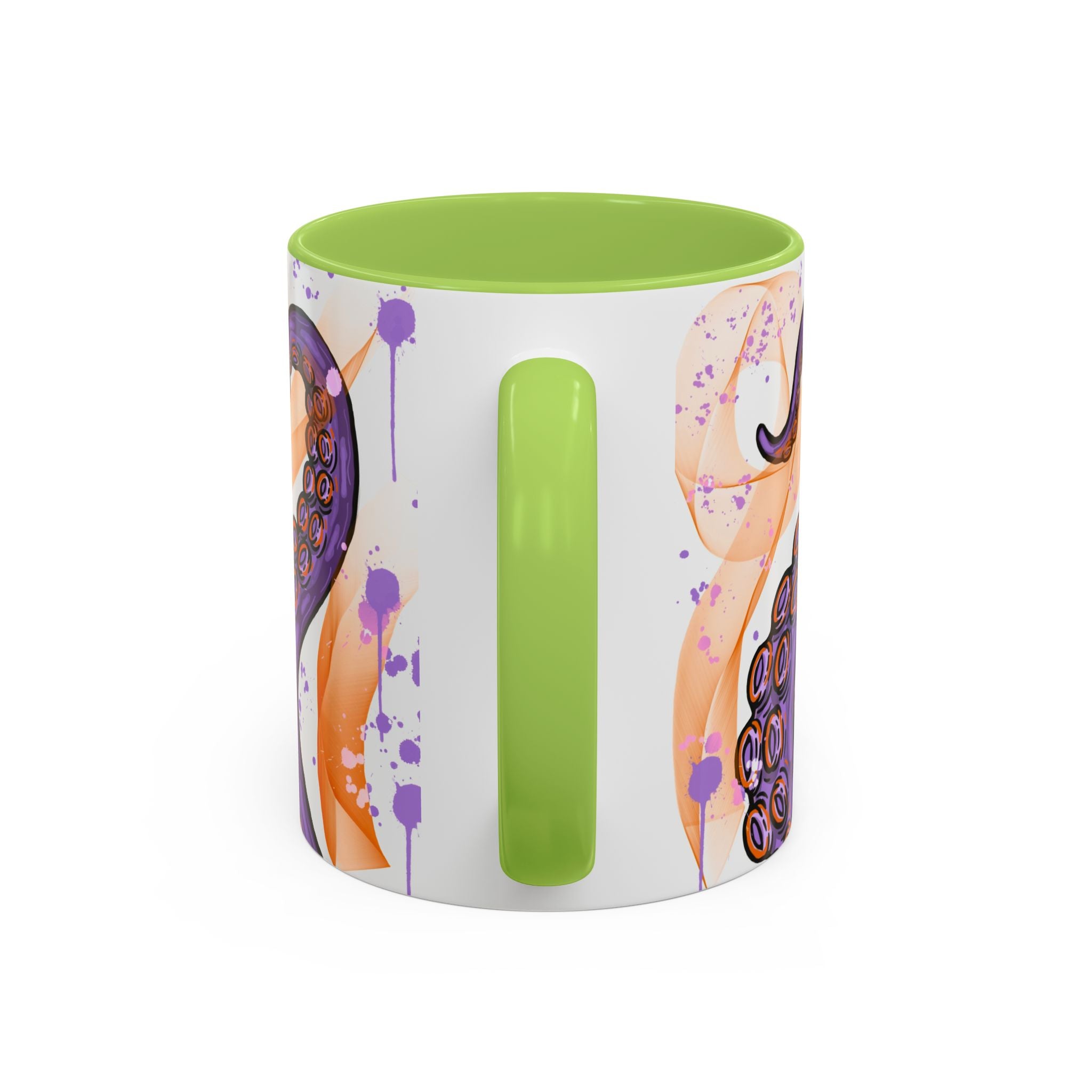 Octopus Tentacle Accent Coffee Mug