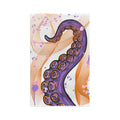 Purple Octopus Tentacle Microfiber Tea Towel —