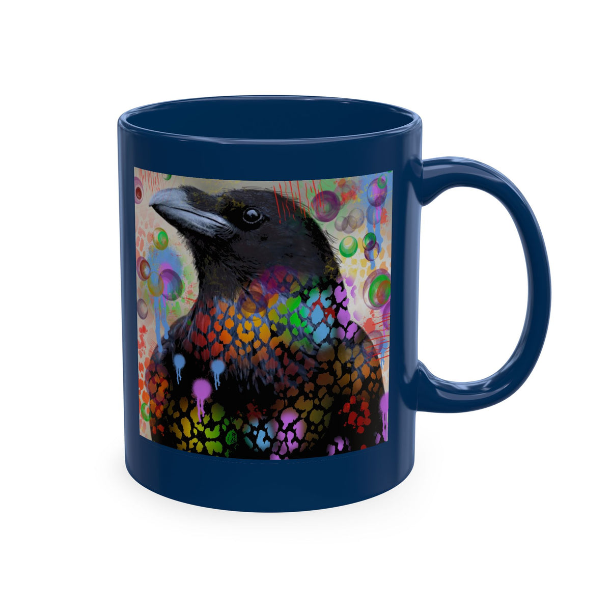 Colorful Raven