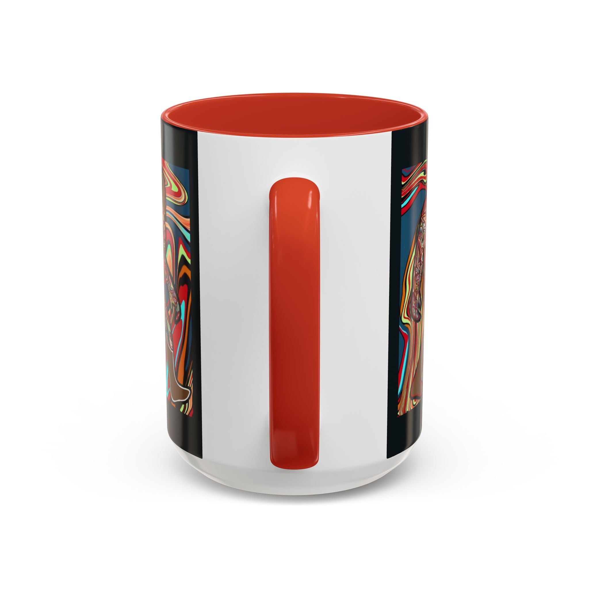 Colorful Bigfoot Accent Coffee Mug