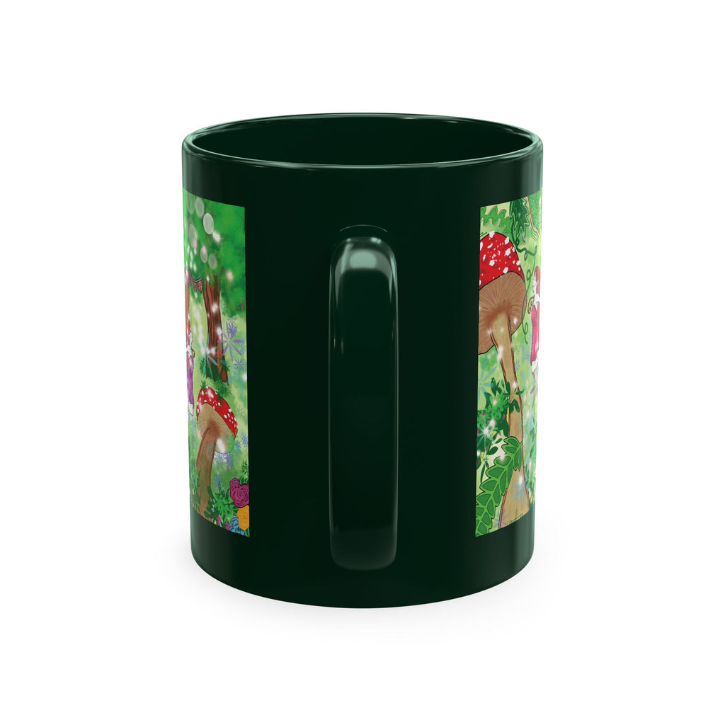 Enchanted Mushroom Fairy Ceramic Mug