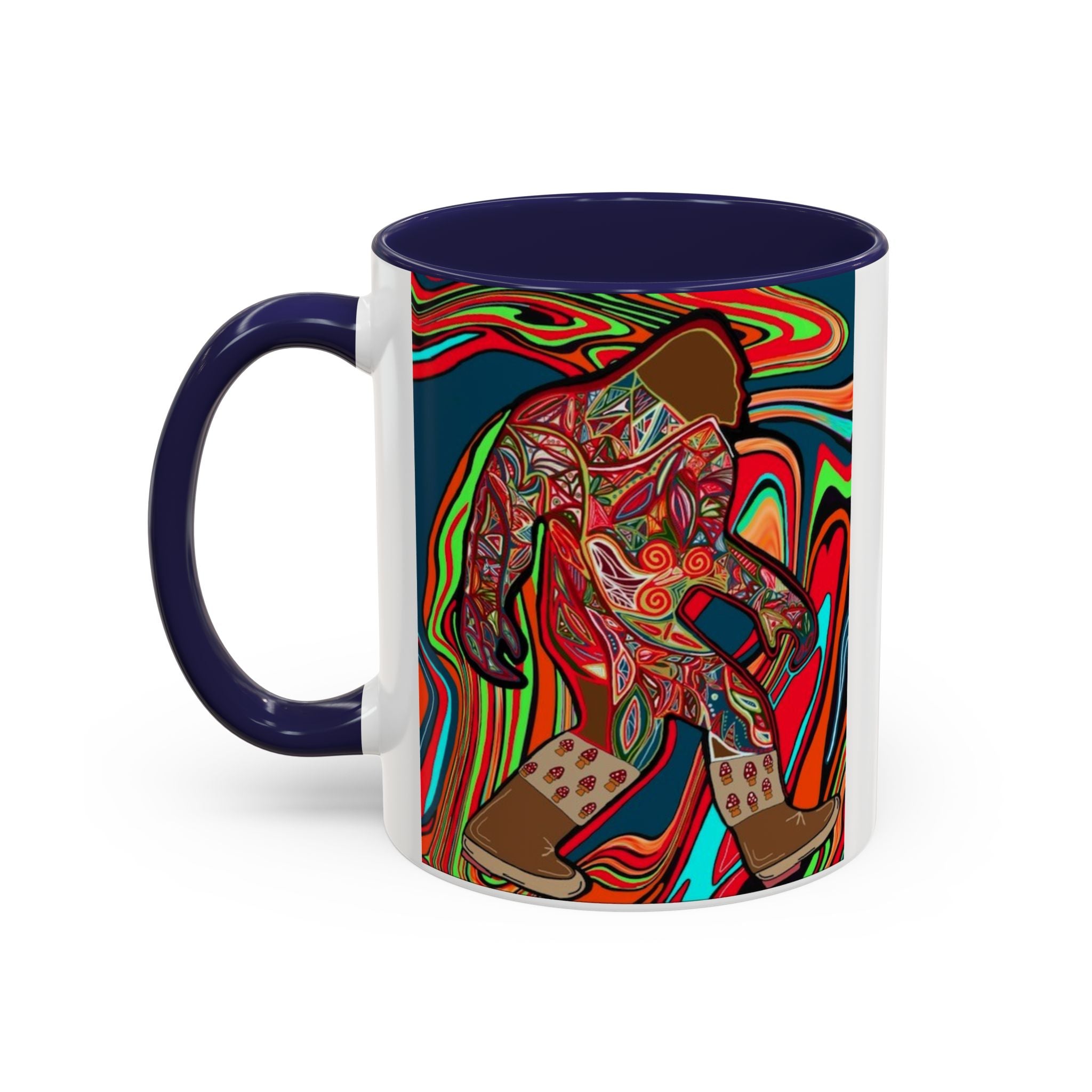 Bigfoot I Mushroom Boots Coffee Mug