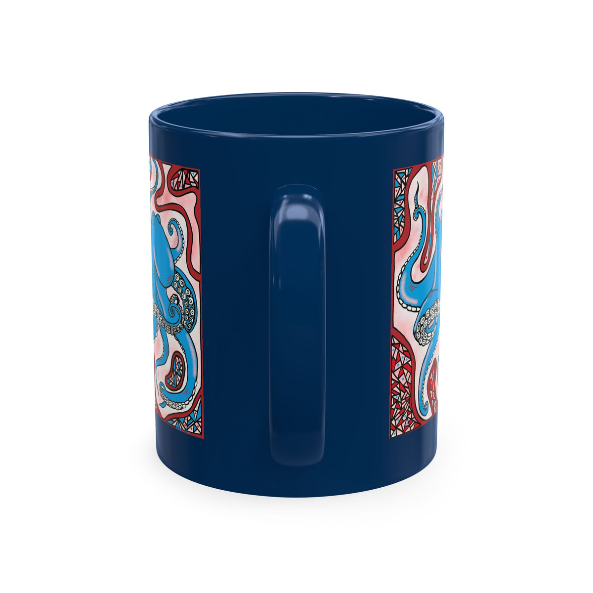 Octopus Art Ceramic Mug