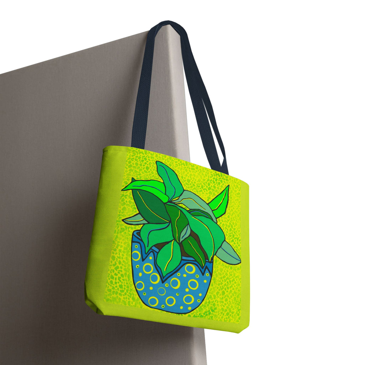 Plant Print Tote