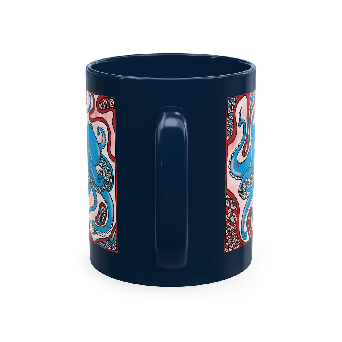 Octopus Art Ceramic Mug