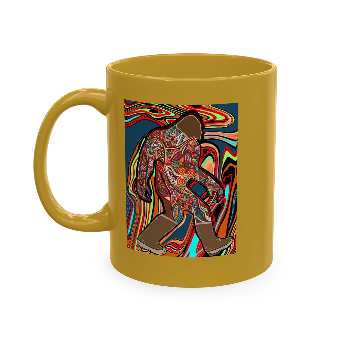 Bigfoot Art Coffee Mug