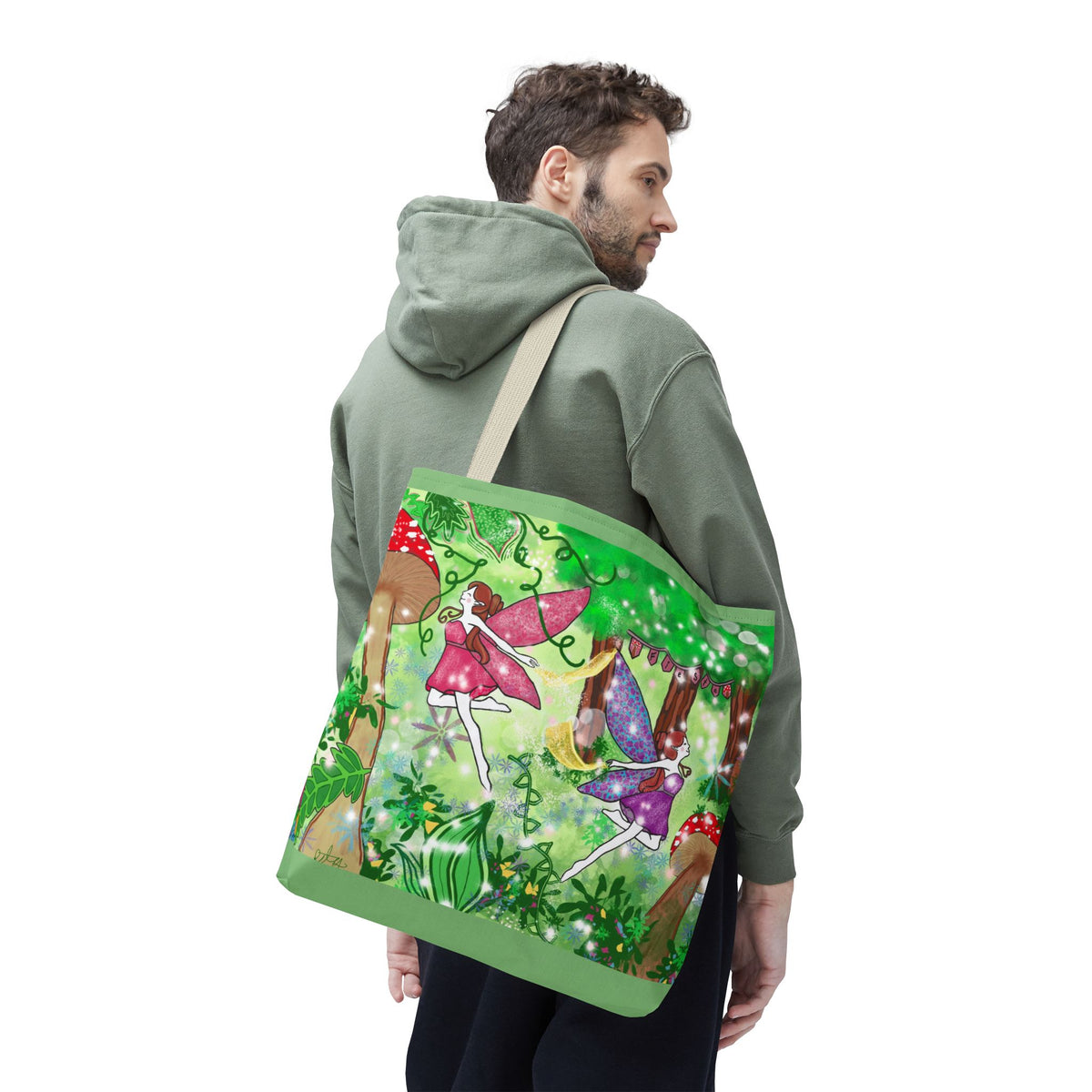 Fairy Garden Tote Bag