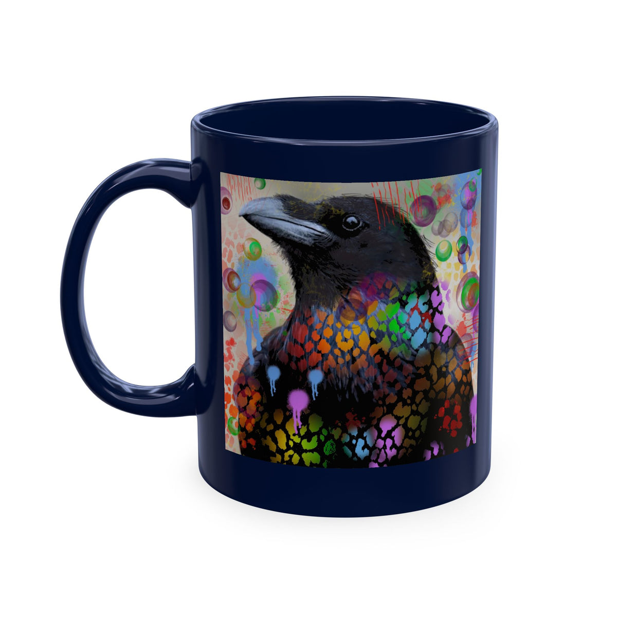 Colorful Raven