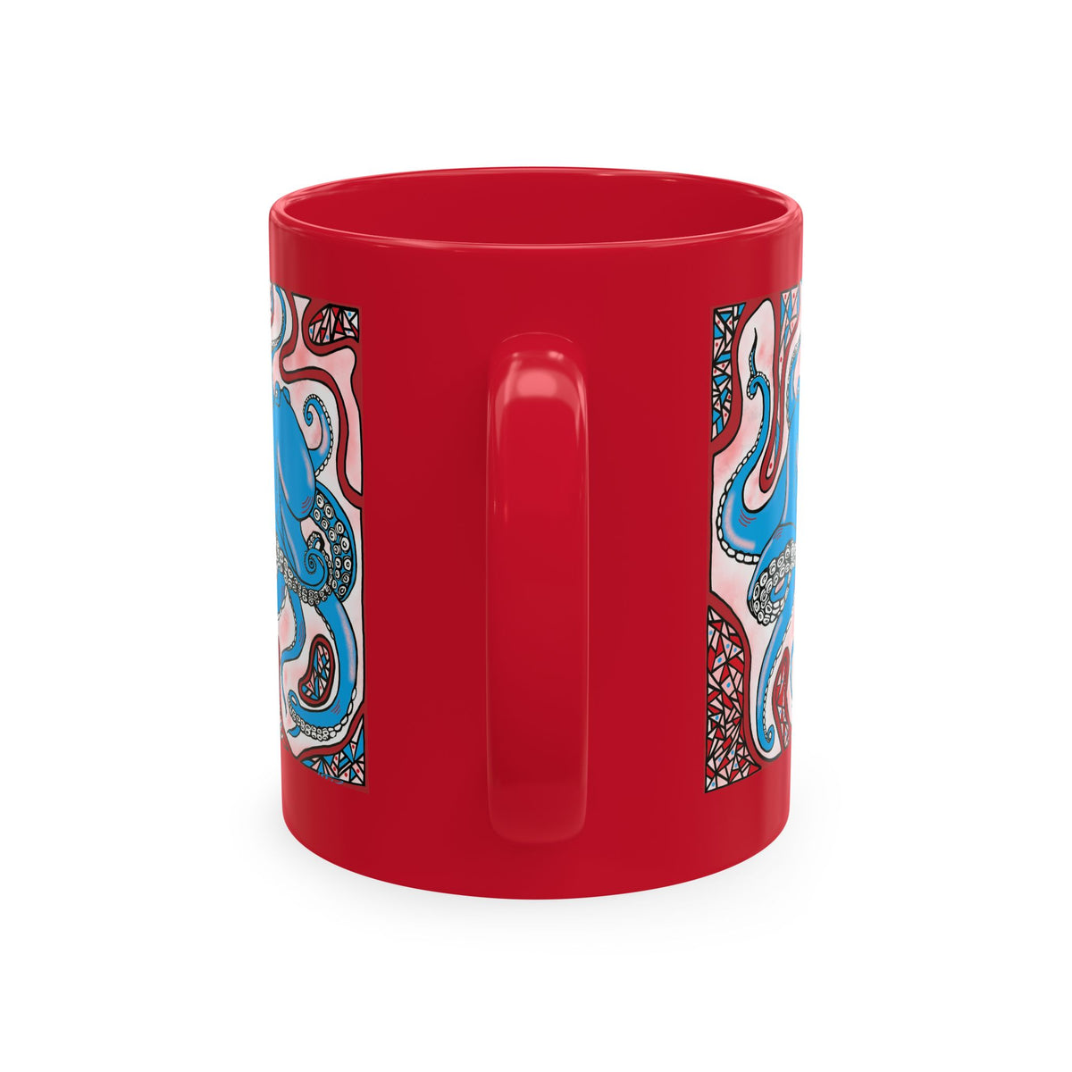 Octopus Art Ceramic Mug