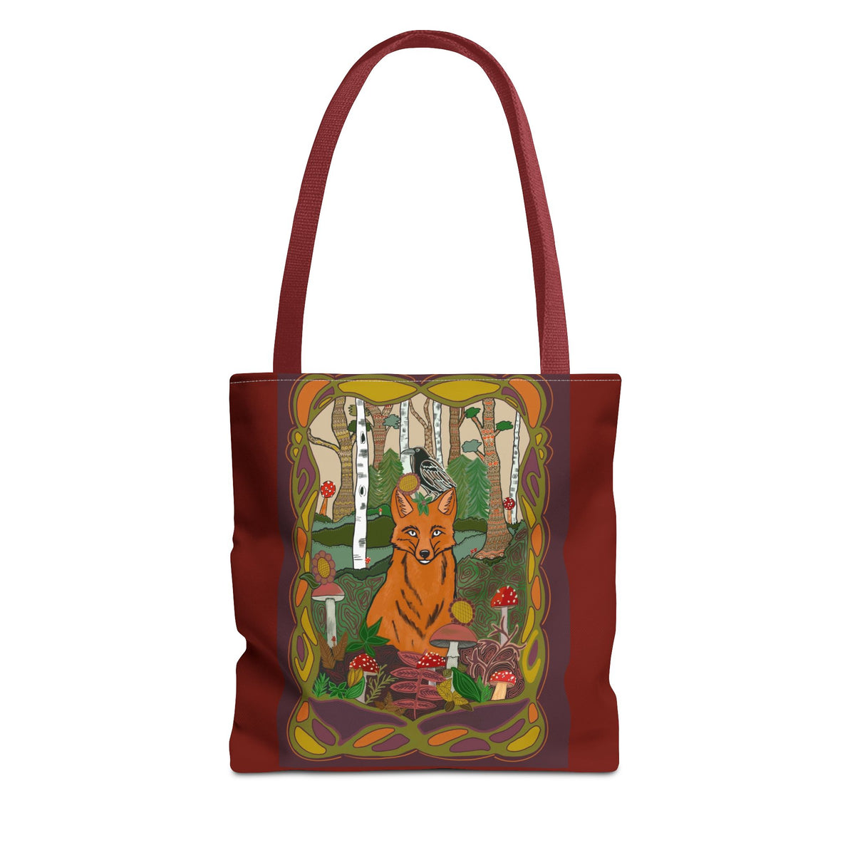 Fox Forest Tote Bag