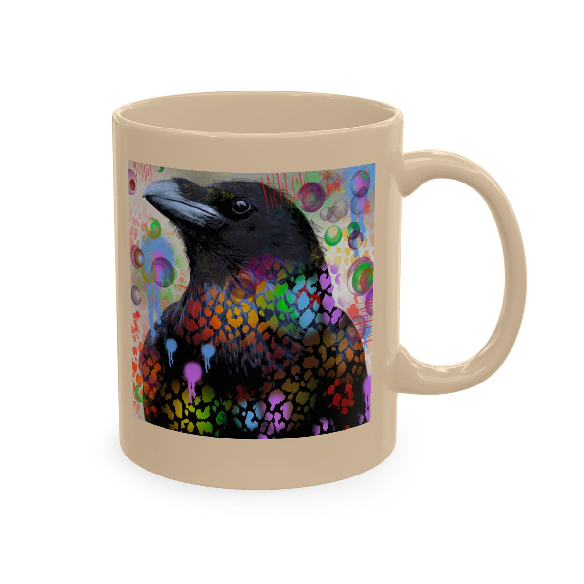 Colorful Raven