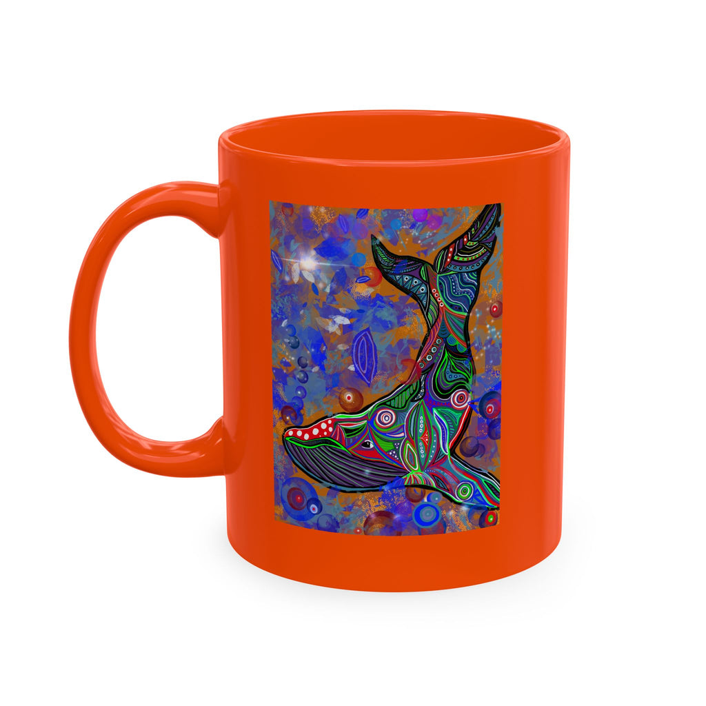 Whale Art Ceramic Mug