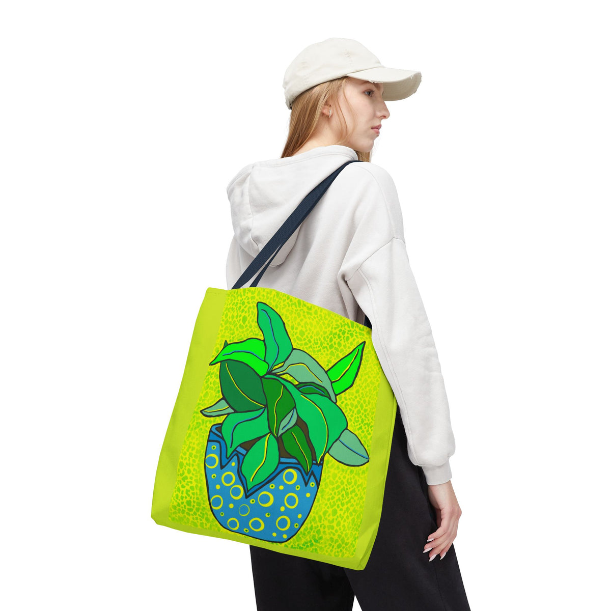 Plant Print Tote
