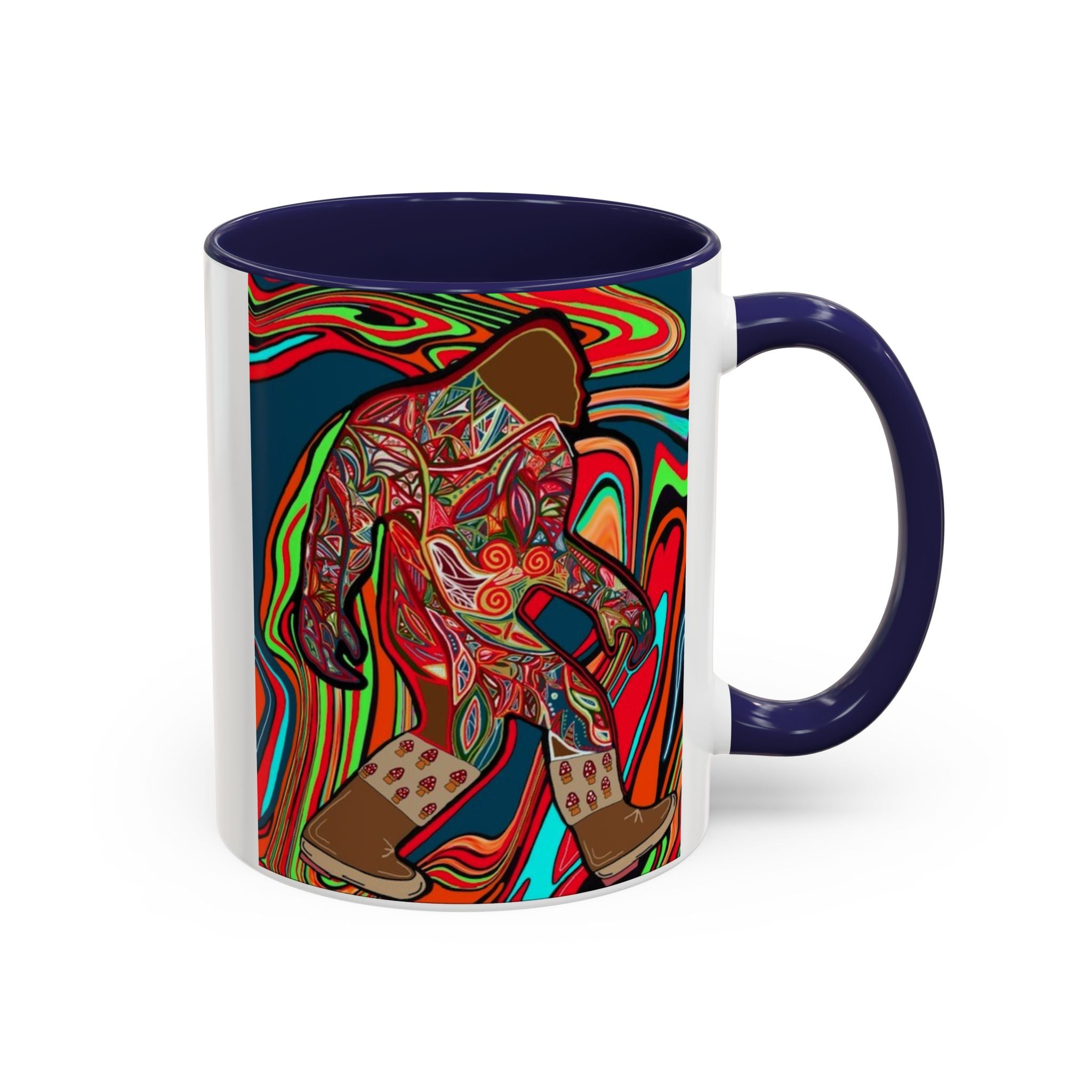 Bigfoot I Mushroom Boots Coffee Mug