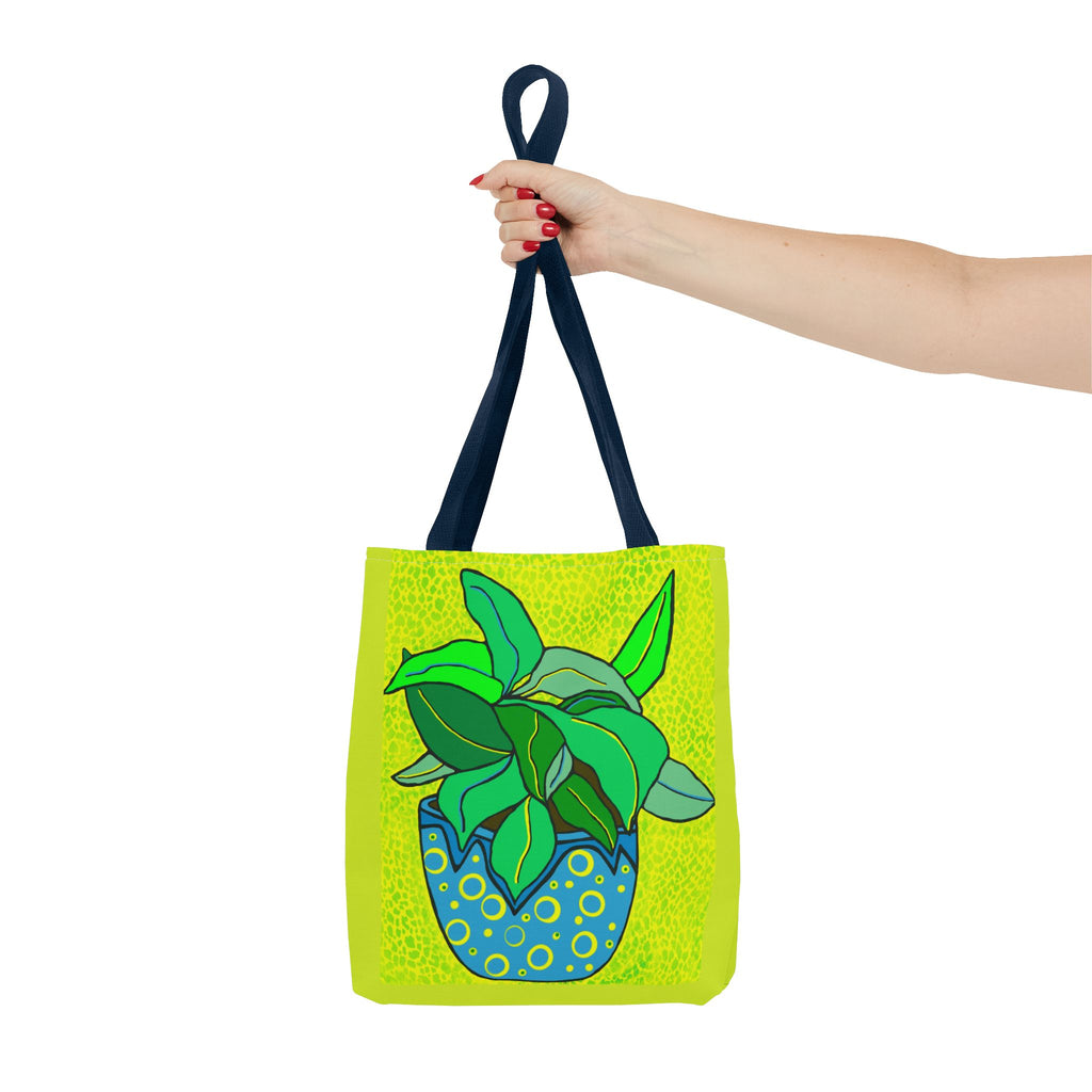 Plant Print Tote