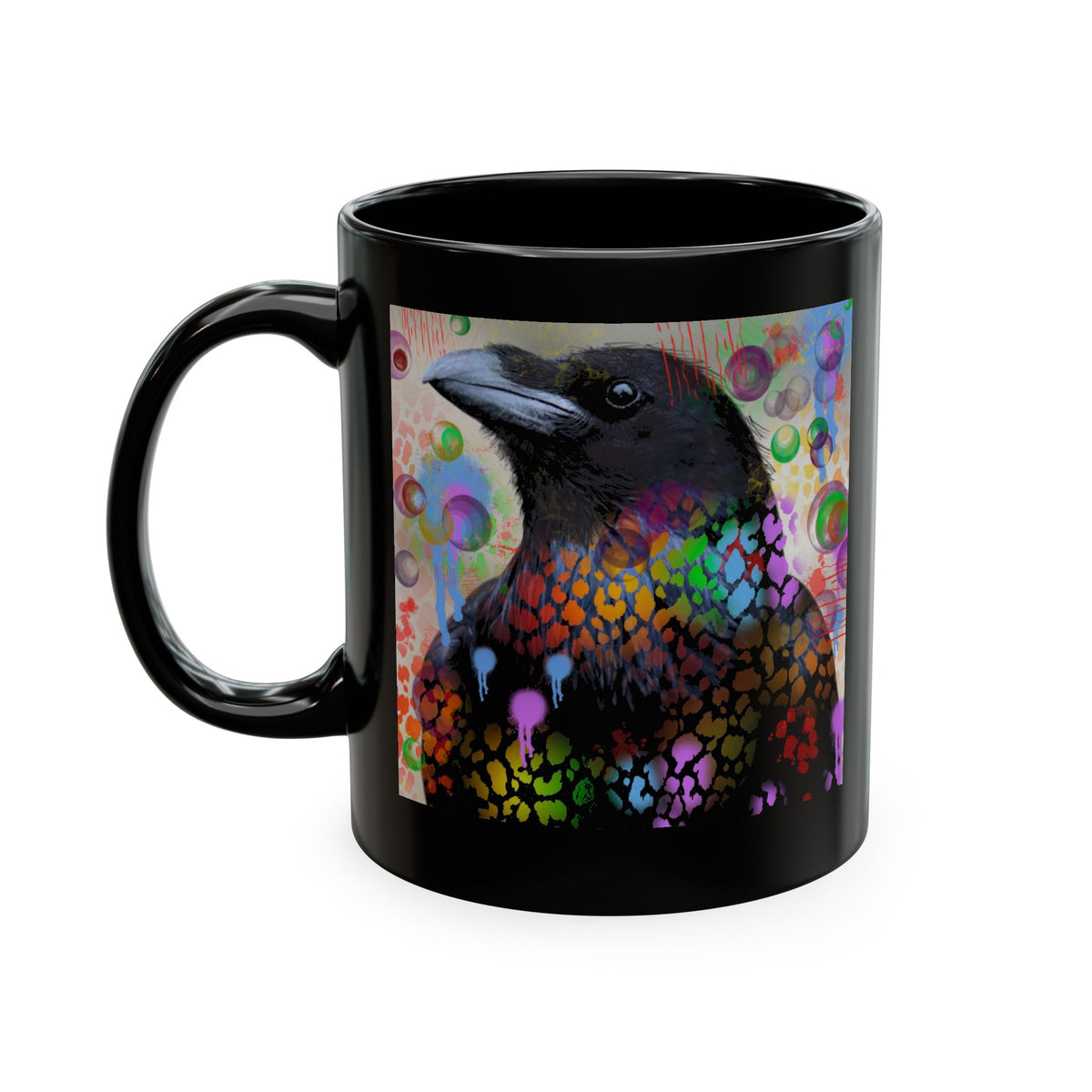 Colorful Raven