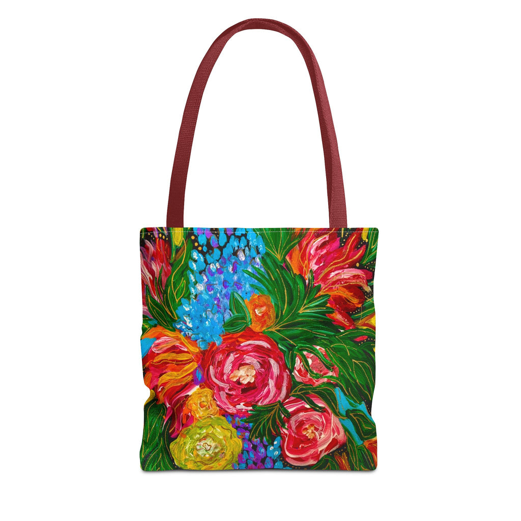 Vibrant Floral Tote Bag