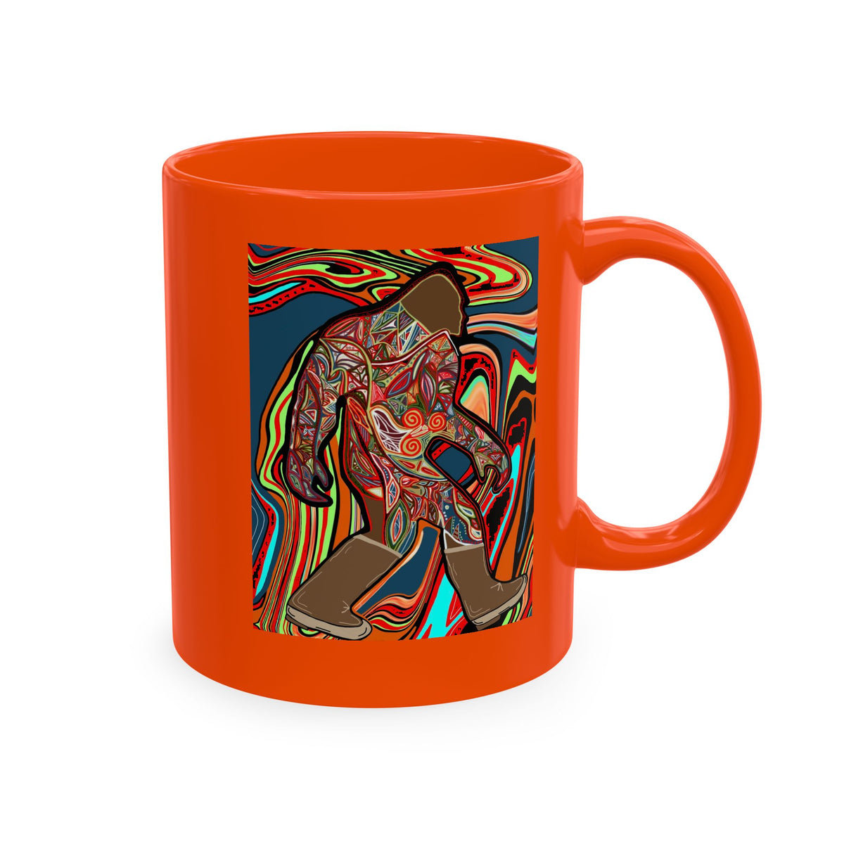 Bigfoot Art Coffee Mug