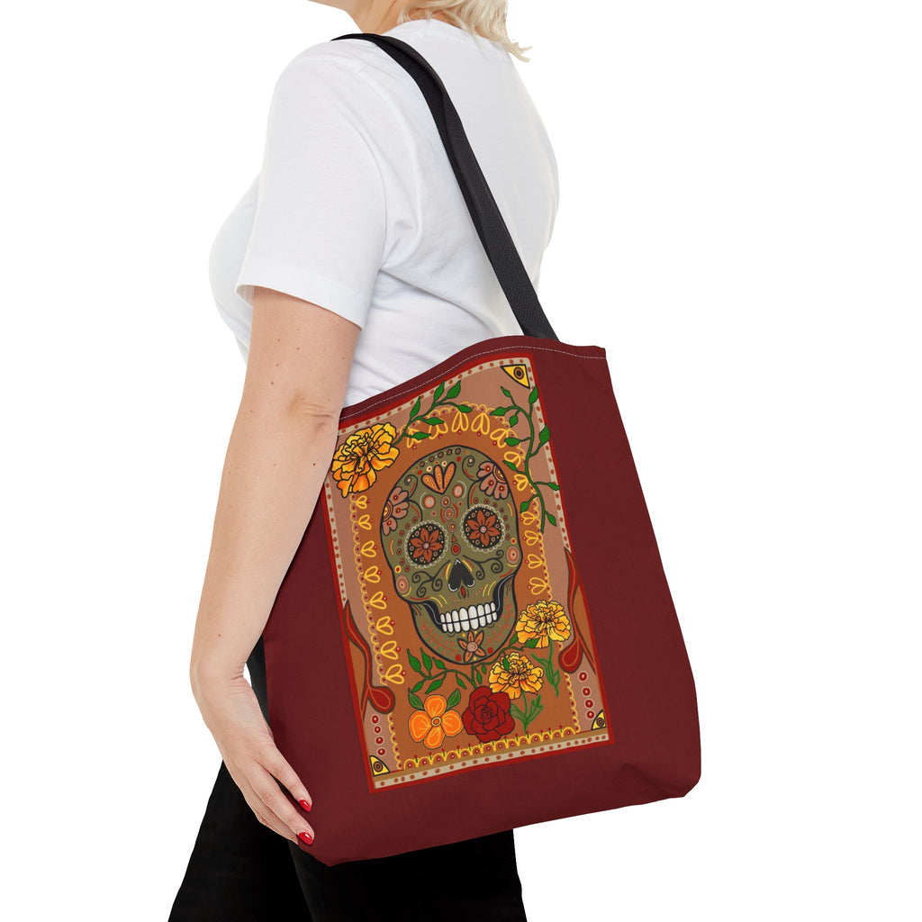 Sugar Skull Tote Bag
