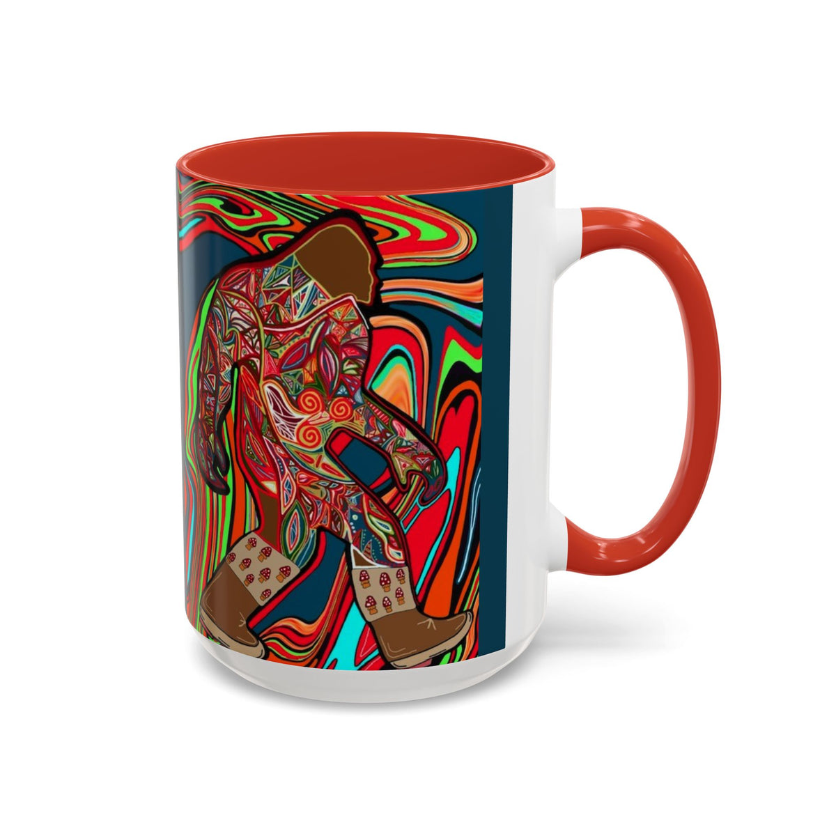 Bigfoot I Mushroom Boots Coffee Mug