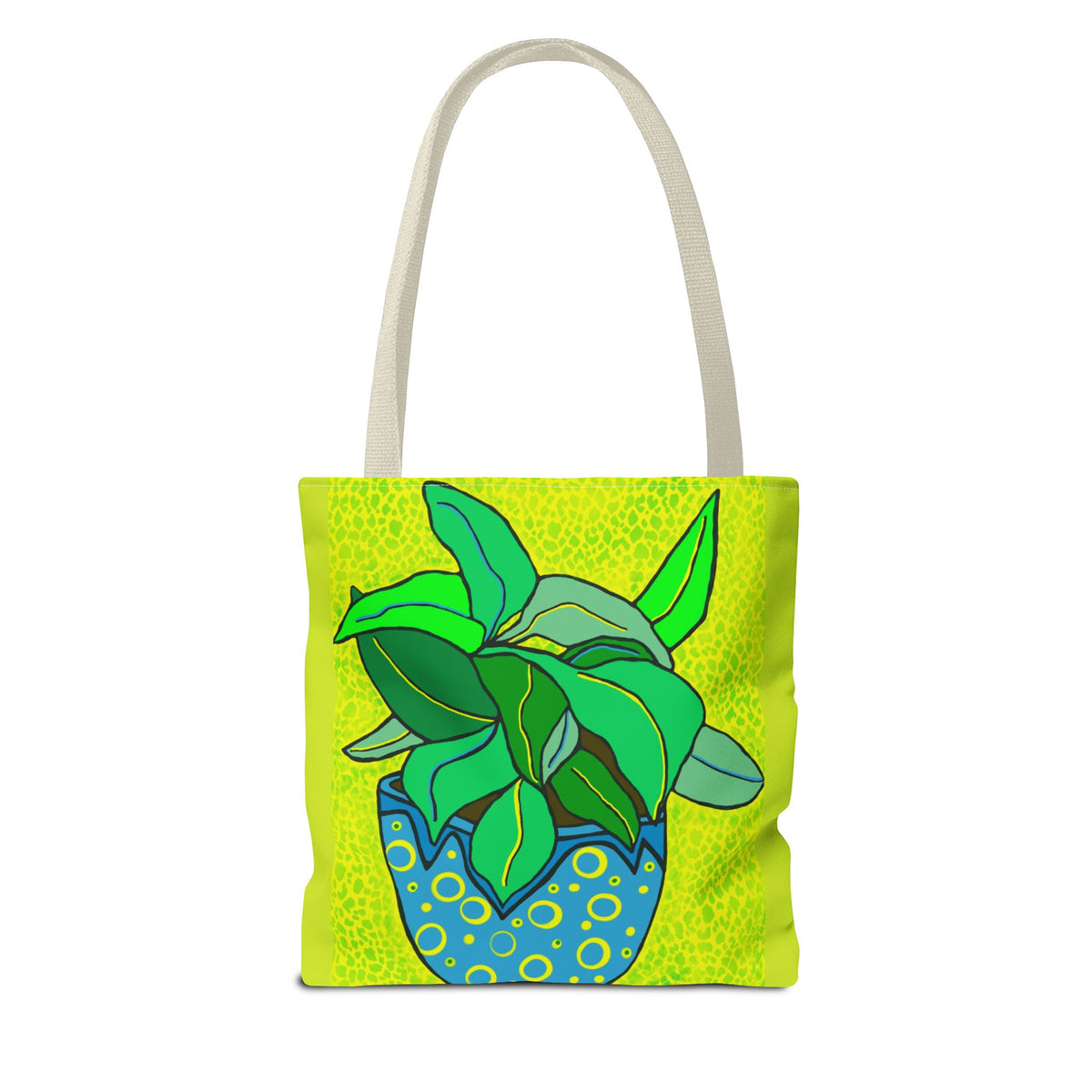Plant Print Tote