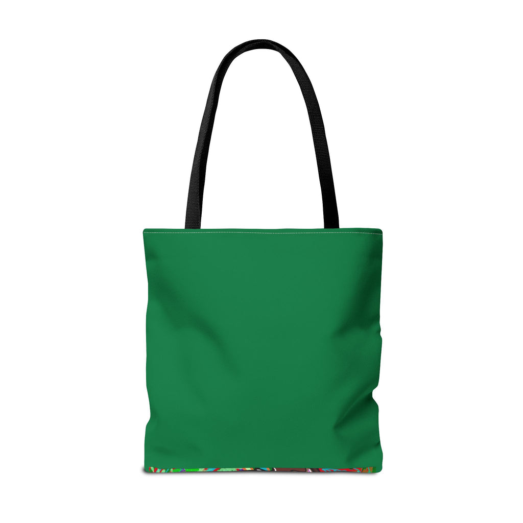 Colorful Bear Graphic Tote Bag - Eco-Friendly and Stylish