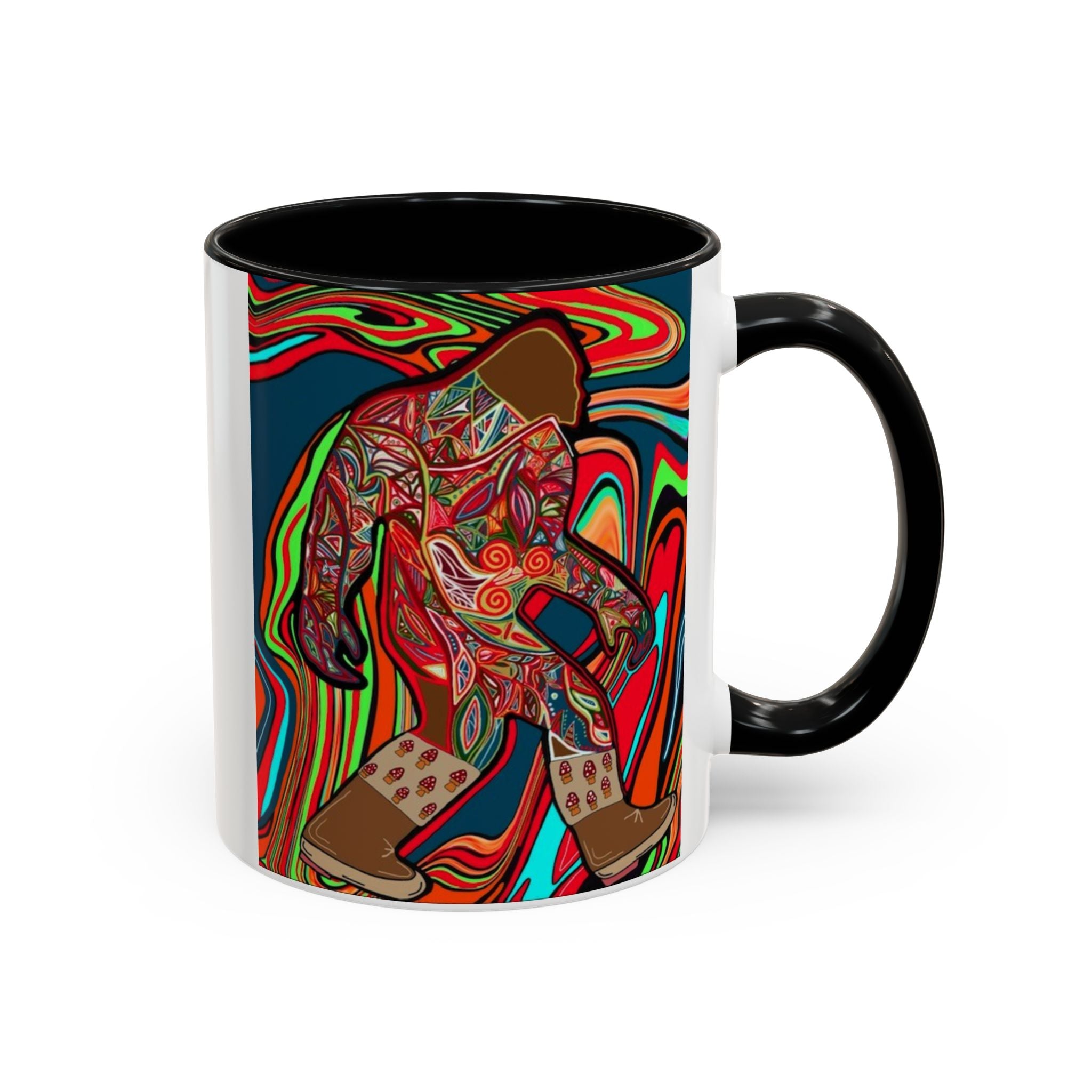 Bigfoot I Mushroom Boots Coffee Mug