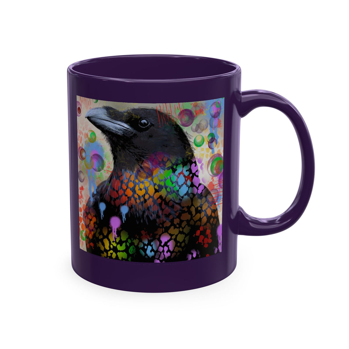 Colorful Raven