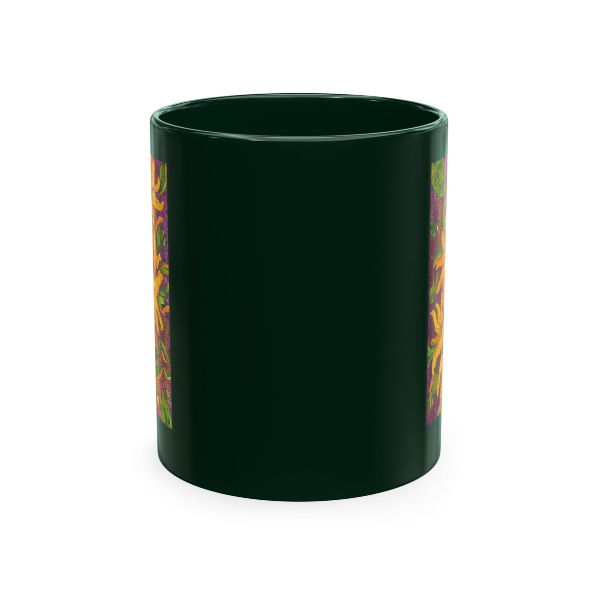 Sunflower Art Ceramic Mug