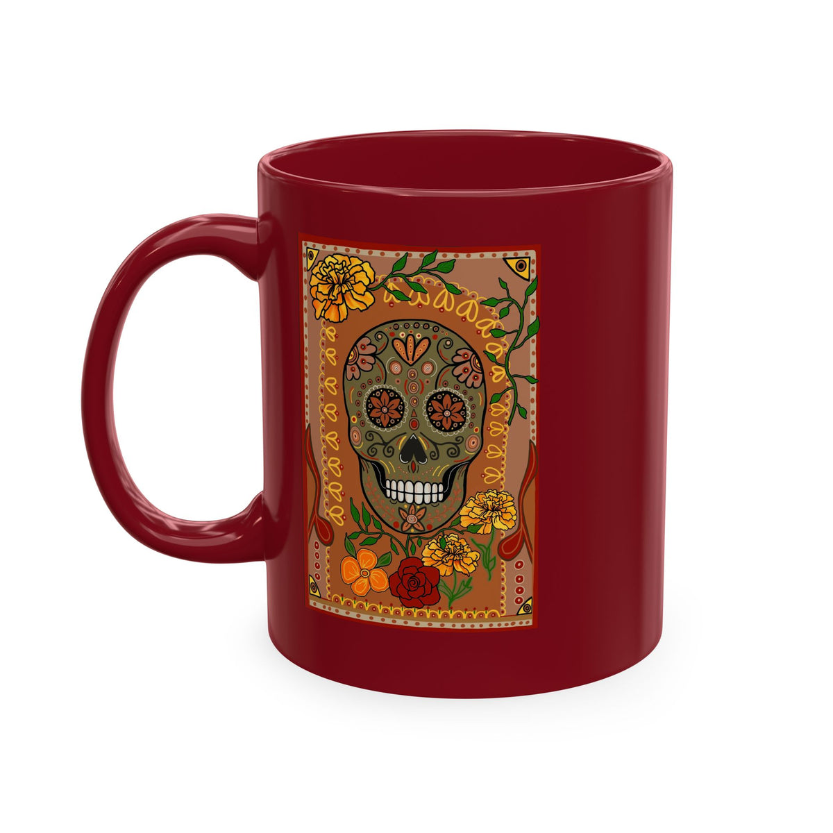 Sugar Skull Ceramic mug