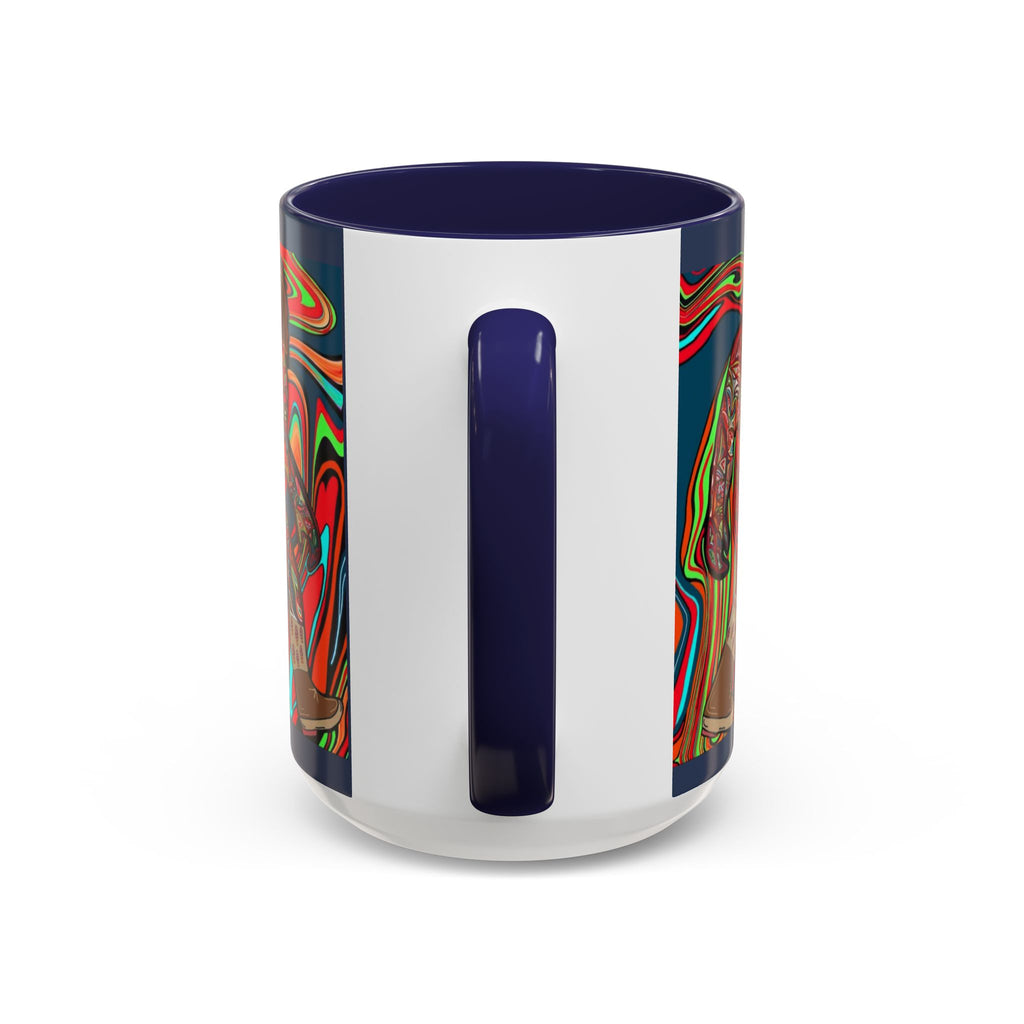 Bigfoot Wearing Mushroom Boots Coffee Mug