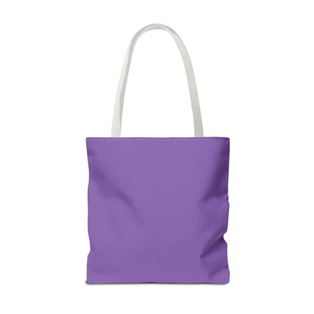 Vibrant Tentacle Art Tote Bag - Unique Purple Design for Ocean Lovers